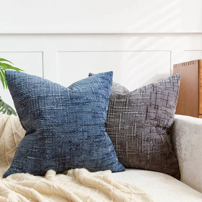 Chenille Cushion Cover | Decorative Home Accent for Sofas