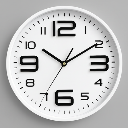 Colorful Cartoon Wall Clock | 30cm Kids Room Decor