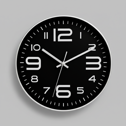 Colorful Cartoon Wall Clock | 30cm Kids Room Decor