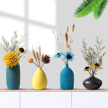Colorful Ceramic Vase | Modern Tabletop Decor
