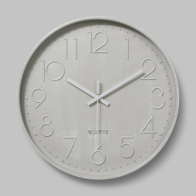 Colorful Round Wall Clock | Modern Home Decor 30cm 0