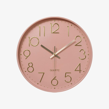 Colorful Round Wall Clock | Modern Home Decor 30cm 1