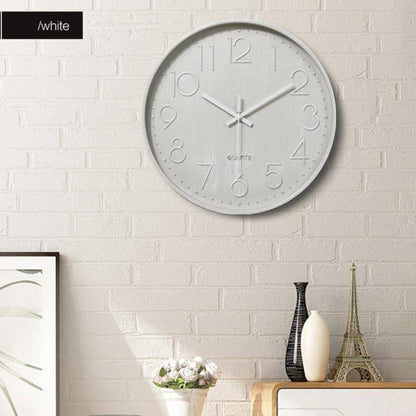 Colorful Round Wall Clock | Modern Home Decor 30cm 2