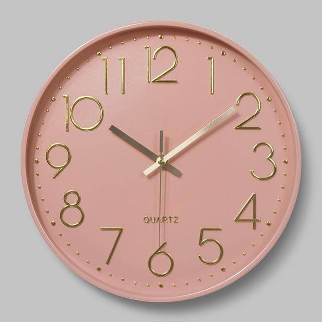 Colorful Round Wall Clock | Modern Home Decor 30cm 3