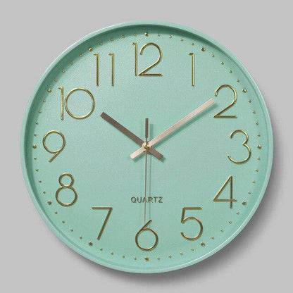 Colorful Round Wall Clock | Modern Home Decor 30cm 4