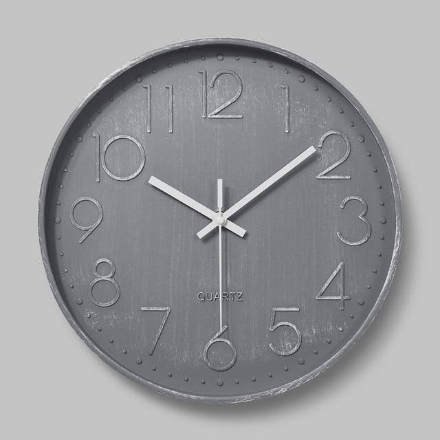 Colorful Round Wall Clock | Modern Home Decor 30cm 5