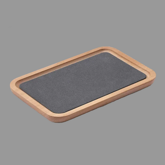 Elegant Wooden Jewelry Holder | Storage Tray for Accessories