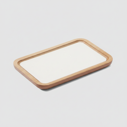 Elegant Wooden Jewelry Holder | Storage Tray for Accessories