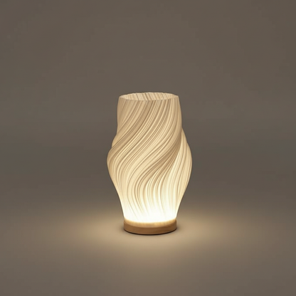 Wavecrest Table Lamp | Contemporary Bedside Lighting