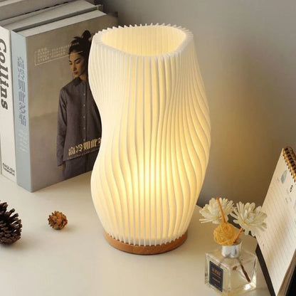 Wavecrest Table Lamp | Contemporary Bedside Lighting